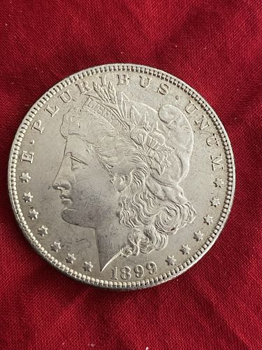 1899-P-Morgan Dollar--Only 330,846 made-Absolutely Beautiful Coin