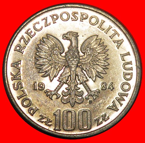 Ⰶ LEADER 1874-1945: POLAND ★ 100 ZLOTYS 1984 LENIN (1870-1924) MINT LUSTRE!