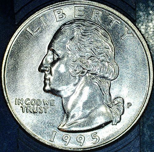 1995 P Washington Quarter BU or Better