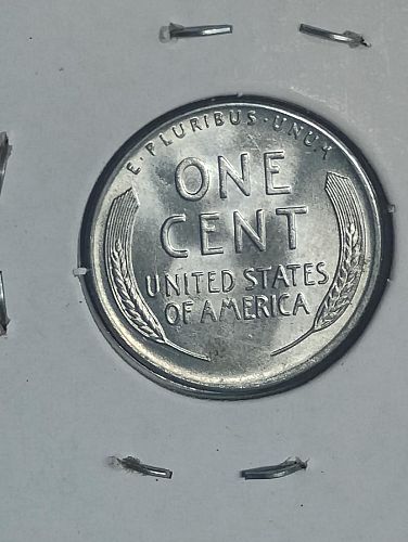 1943-S LINCOLN WHEAT CENT  MS-65 BIE DIE BREAK, STRUCK THROUGH GREASE OBVERSE ERRORS
