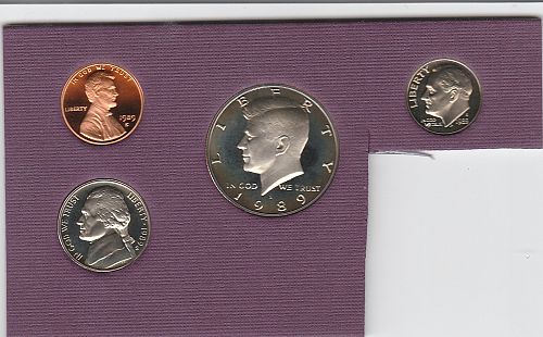 1990  S  PROOF  KENNEDY HALF DOLLAR