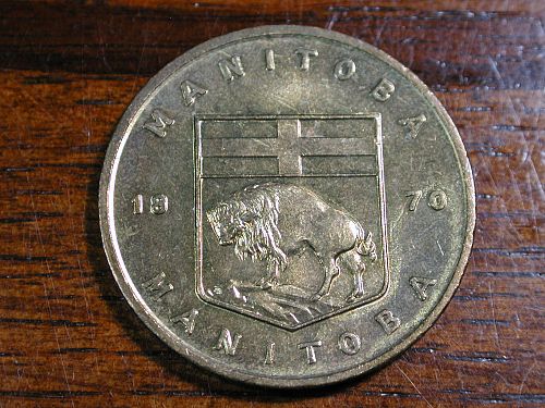 1970 Manitoba, Canada Token NICE !