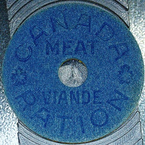 Meat Ration Token Canada WWII Meat Viande Navy Blue Ration World War Two 2 Token - For ...