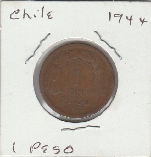 1944    CHILE  1  PESO