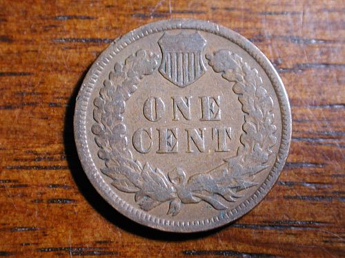 1909 Indian Head penny cent NICE !