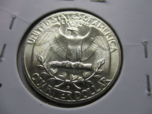 1953-D  Uncirculated Washington Quarter.  Item: 25 W53D-16.