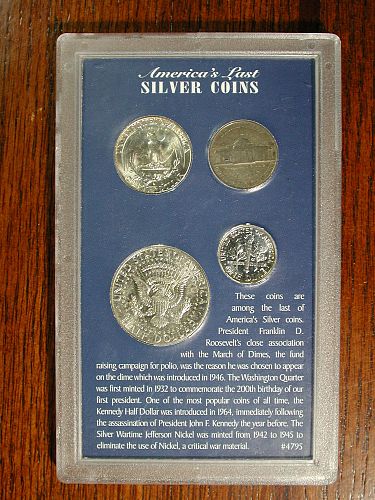 America's Last Silver Coin Collection NICE