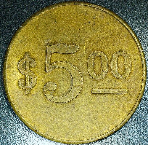 Good Luck $5 Token