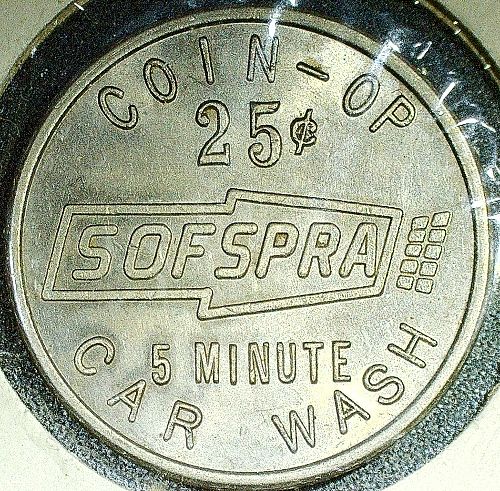 VINTAGE Midtown SOFSPRA COIN OP CAR WASH 815 20th St Sacramento CA