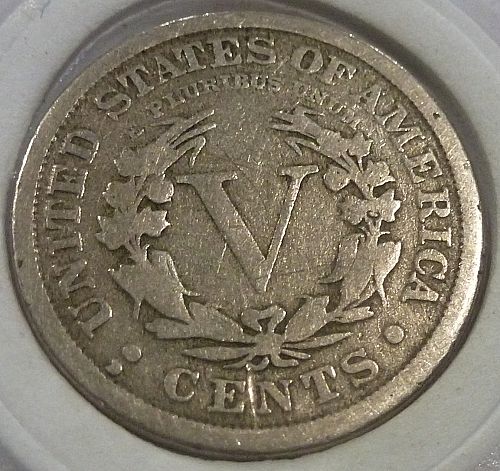 Here is a 1912-D Liberty Nickel FINE GRADE ( 400-31 )