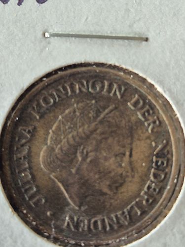 1954 Netherlands 5 Cents