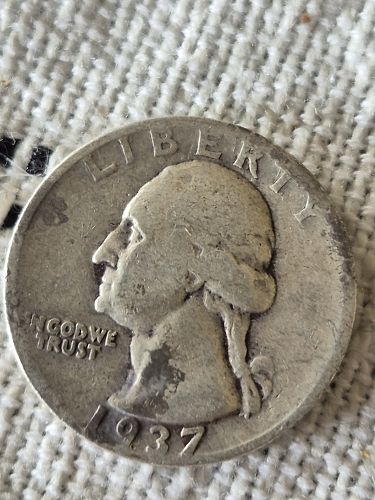 1937 P Washington Quarter