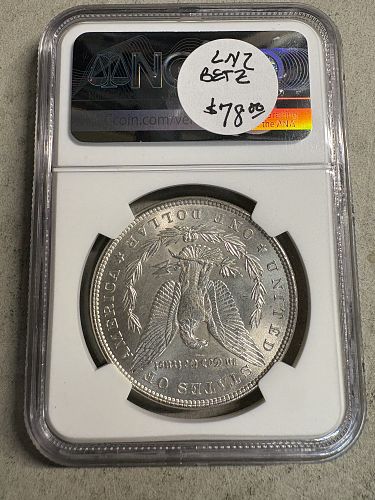 1885 Morgan Silver Dollar NGC MS63