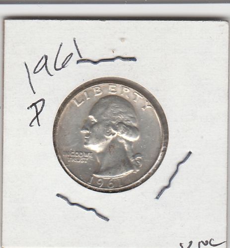 1961 D  WASHINGTON QUARTER