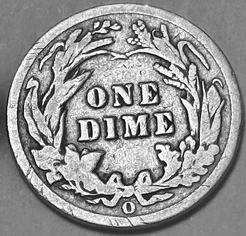 1906 O Barber Dimes
