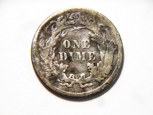 1884-P Silver Seated Liberty Dime