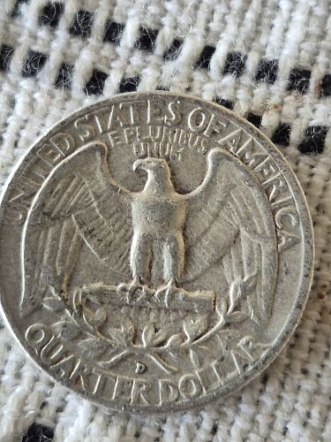 1958 D Washington Quarter
