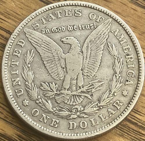 1878 8 tail feathers Morgan dollar in VERY FINE condition