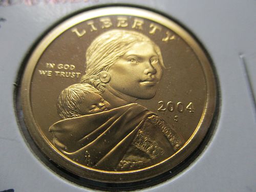 2004-S  Proof Sacagawea Dollar.  Item: DS 04S-03.