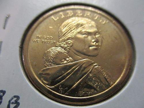 2012-D  Sacagawea Dollar.  Item: DS 12D-08.