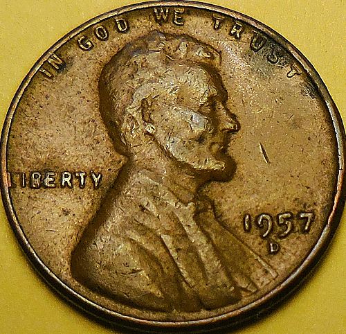 ✅1957-D Lincoln BIE Cent✅