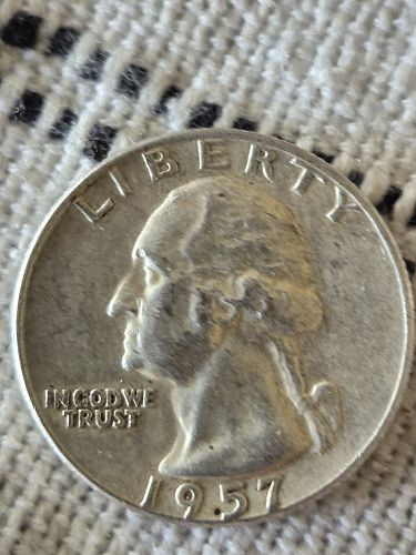 1957 D Washington Quarter