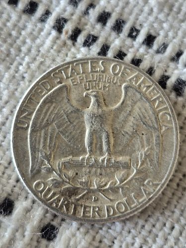 1957 D Washington Quarter