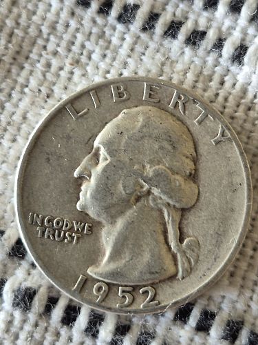 1952 S Washington Quarter