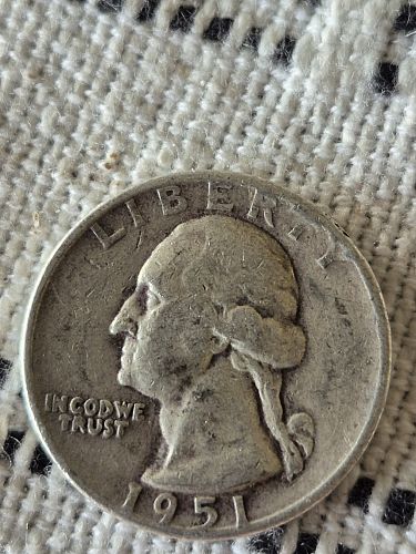 1951 D Washington Quarter