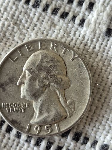 1951 P Washington Quarter