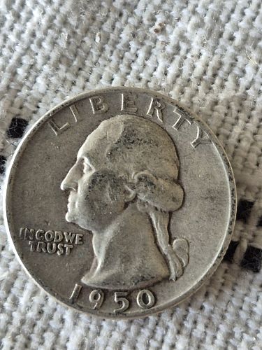 1950 D Washington Quarter