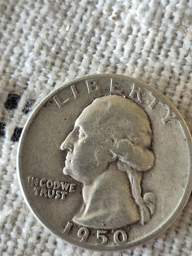 1950 D Washington Quarter