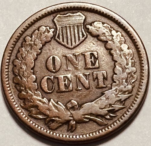 1866 P Indian Head Cent Small Cents