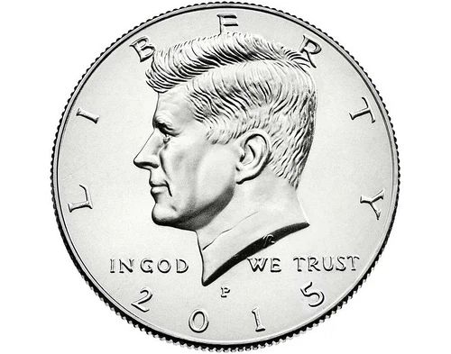 2015 P   KENNEDY HALF DOLLAR