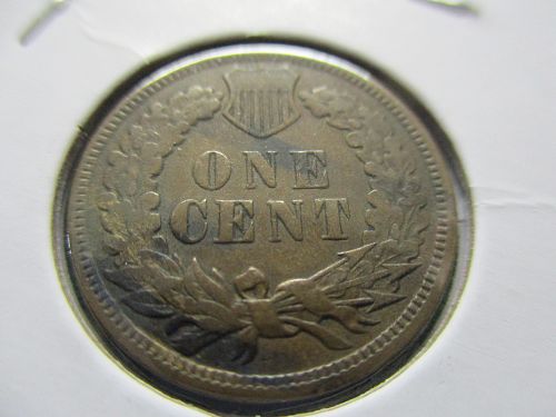 1908  F12 Indian Head Cent.  Item: 1 I08-18.