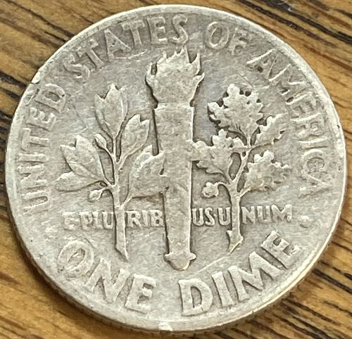 1948 Roosevelt dime in GOOD condition