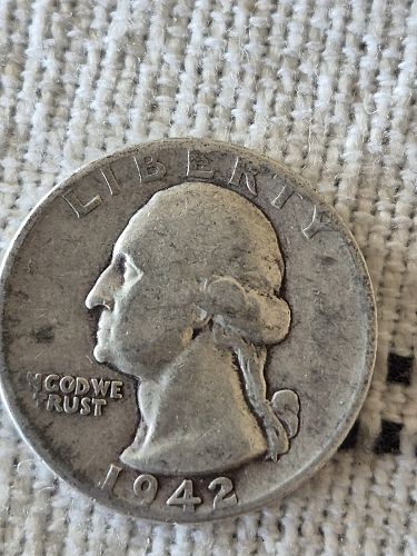 1942 D Washington Quarter