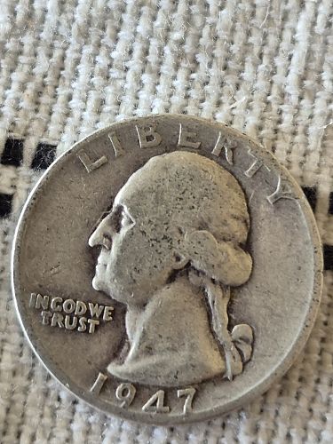 1947 D Washington Quarter