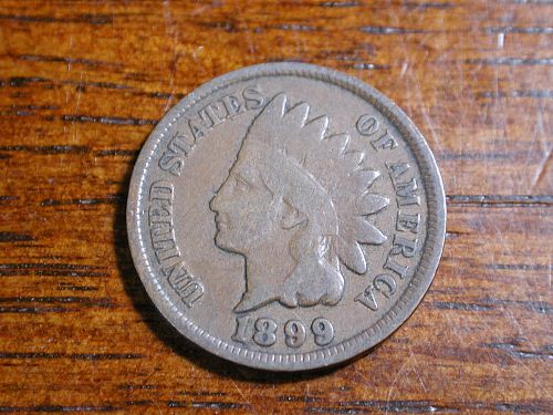 1899 Indian Head penny Cent NICE !