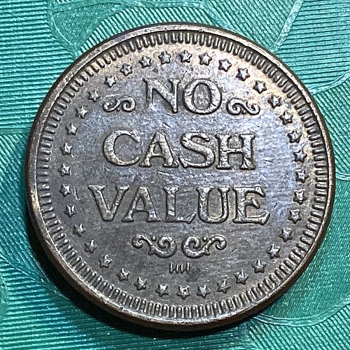 Vintage Joker Arcade Token