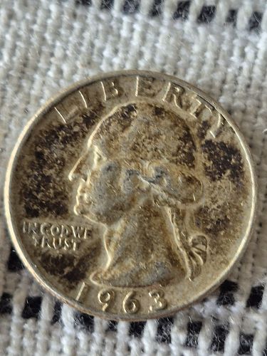 1963 D Washington Quarter