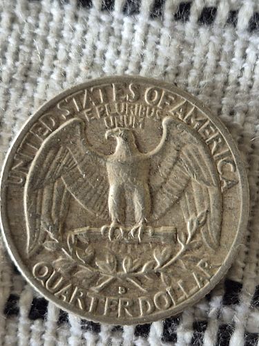 1963 D Washington Quarter