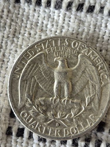 1963 D Washington Quarter