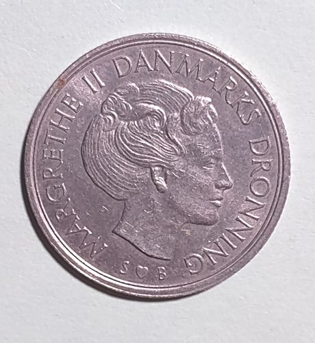 1975 Denmark 1 Krone