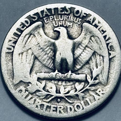 1936 D Washington Quarters