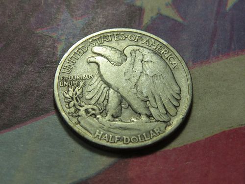 1945-D  WALKING LIBERTY HALF DOLLAR ~ WORLD WAR II ERA ~ LOT A713*