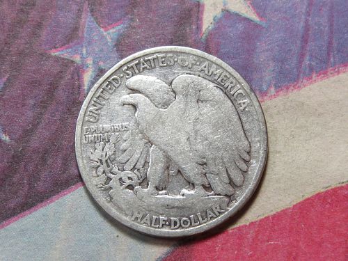 1945-S  WALKING LIBERTY HALF DOLLAR ~ WORLD WAR II ERA ~ LOT A934*