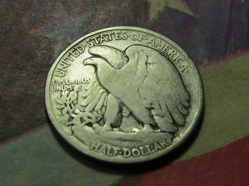 1945-S  WALKING LIBERTY HALF DOLLAR ~ WORLD WAR II ERA ~ LOT A934*