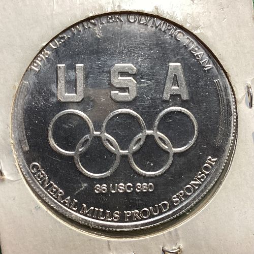 1998 US Winter Olympics Downhill Skiing Token