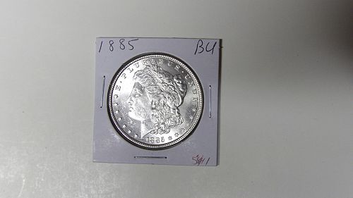 BU 1885-P Morgan Silver Dollar Brilliant Uncirculated Philadelphia Mint